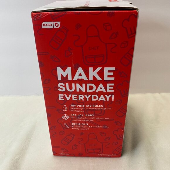 Dash My Pint Ice Cream Maker Homemade Ice Cream - Picture 8 of 9